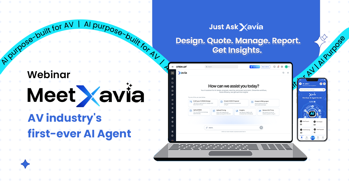 Meet XAVIA – AV Industry’s First AI Agent