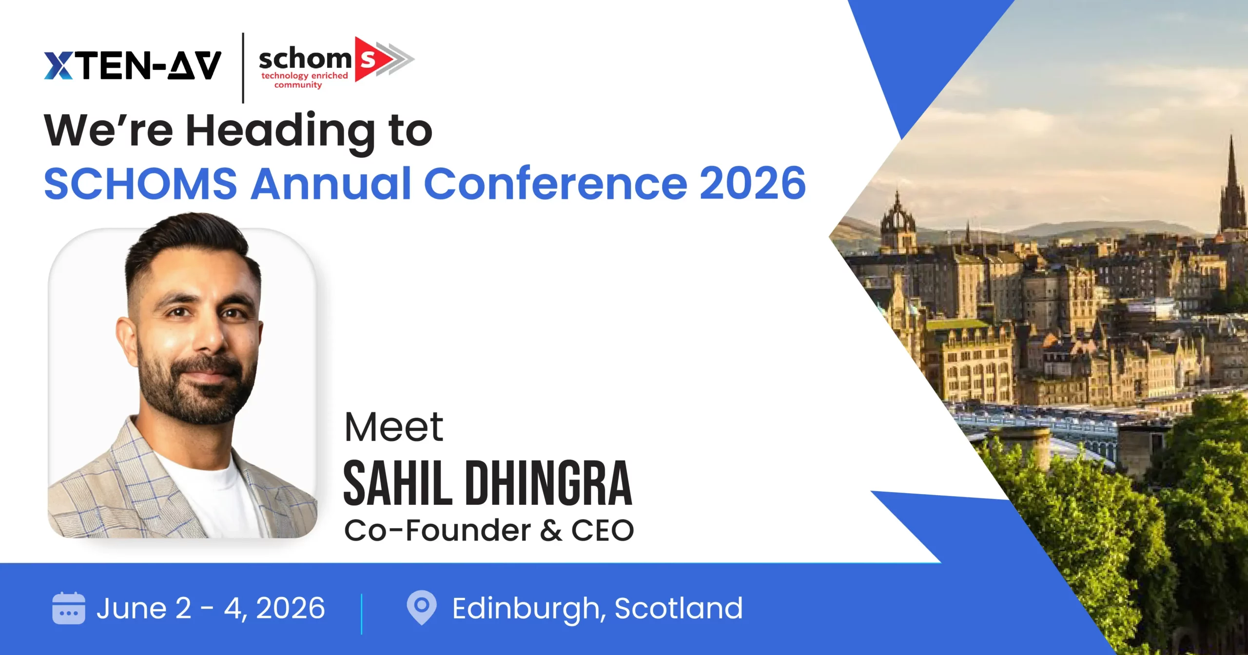 XTEN-AV at SCHOMS Annual Conference 2026: Shaping the Future of Learning Spaces
