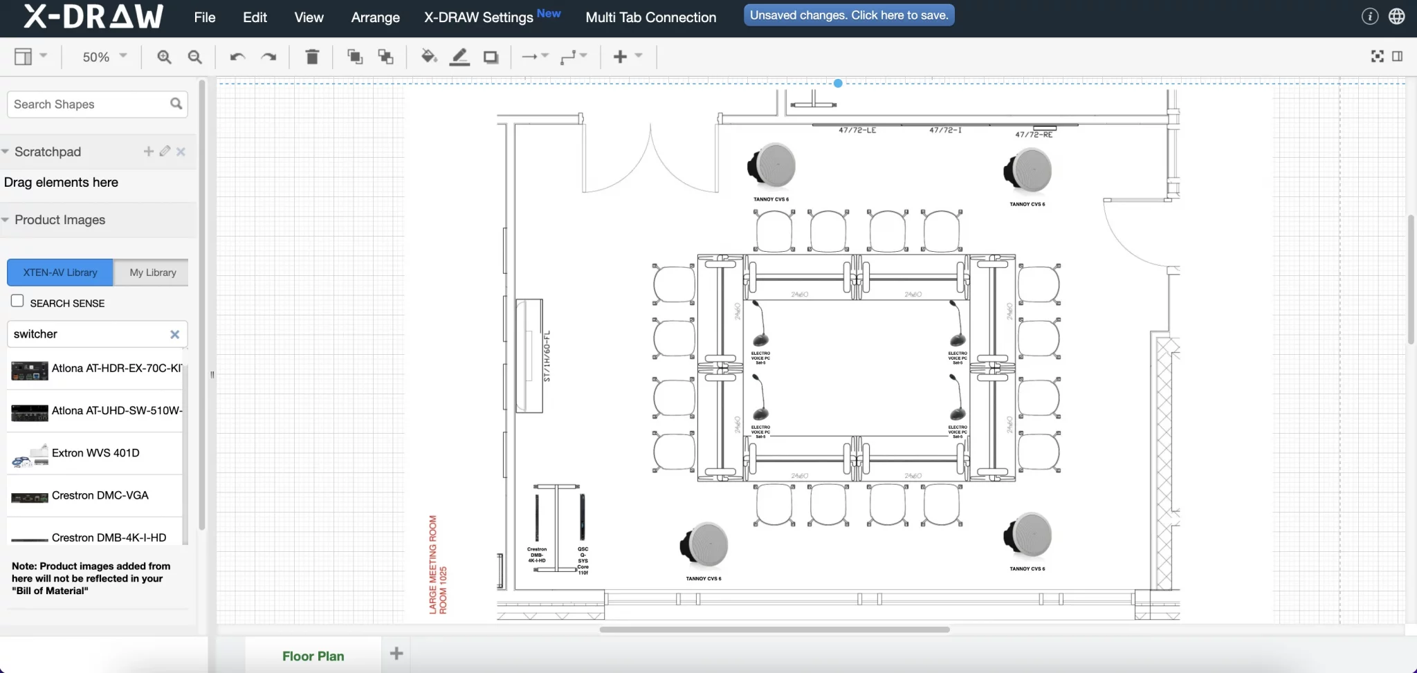 Upload and create floor Plans