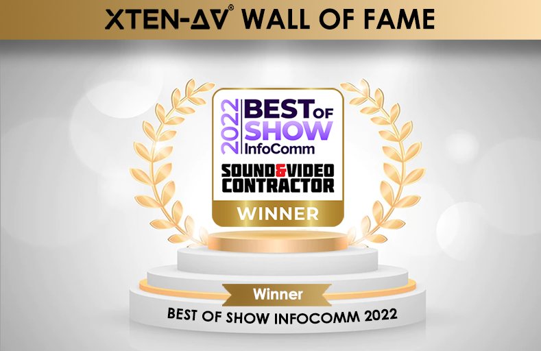 Sound and Video Contractor Best of Show InfoComm 2022 award winner