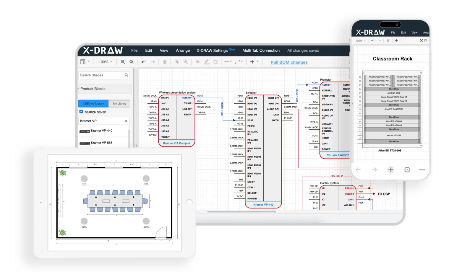 X Draw AV Design Software