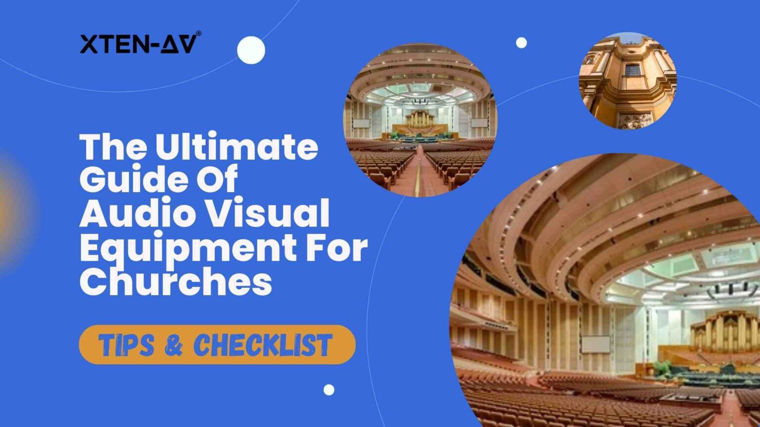 Church AV Equipment Checklist: Revolutionize Worship AV System