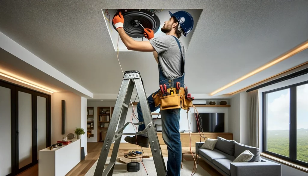 Ceiling Speaker Wiring