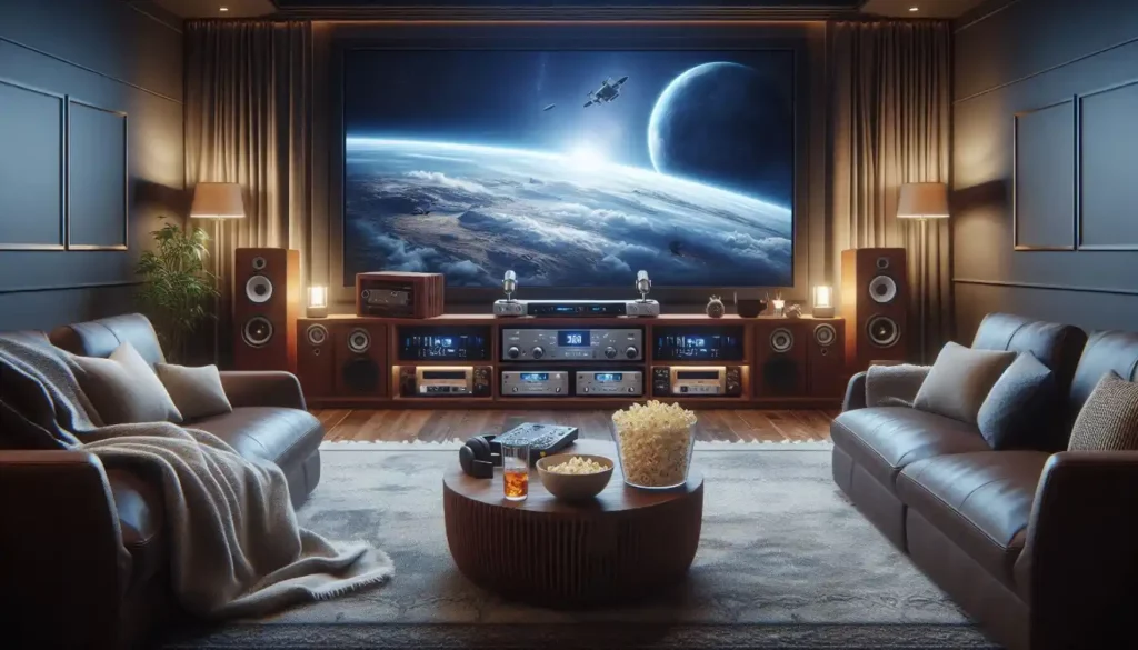 Setup Home Theater AV Receiver