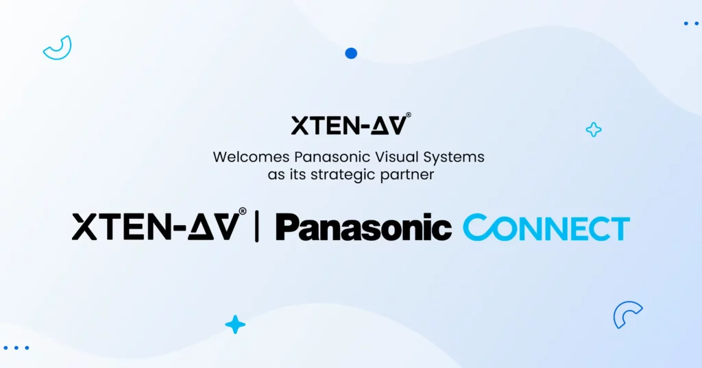 XTEN-AV Partners with Panasonic Visual Systems to Transform AV Design & Proposal Workflows