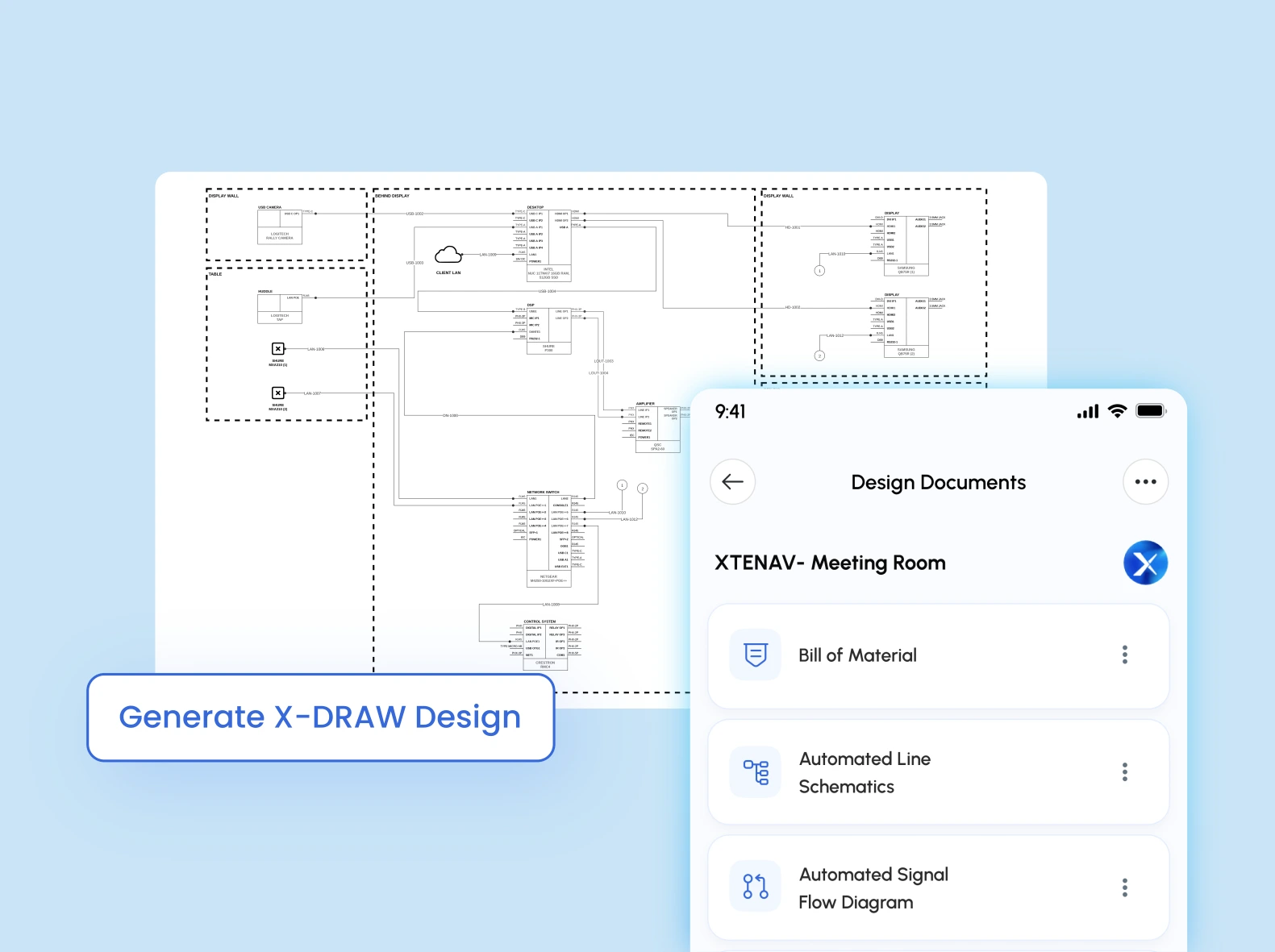 Generate X-DRAW design
