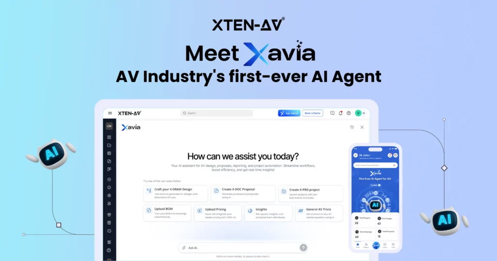XTEN-AV unveils XAVIA, the FIRST AI agent