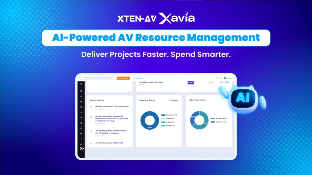 AI AV Resource Allocation Management for AV Projects