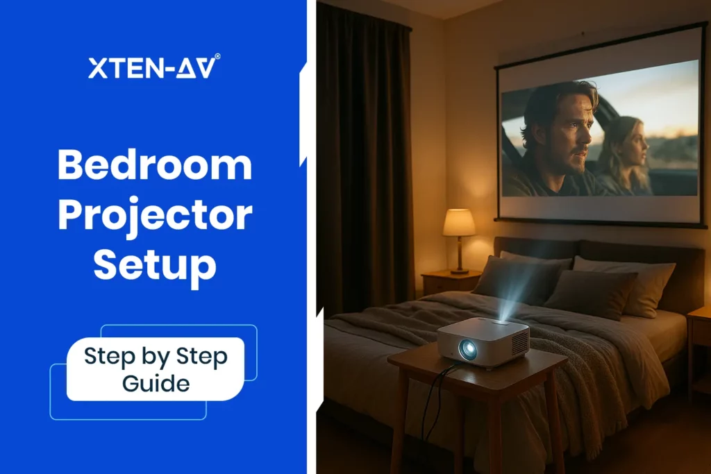 Bedroom Projector Setup Guide by XTEN-AV