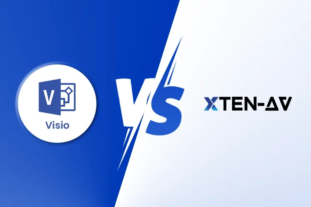 Microsoft Visio vs XTEN-AV