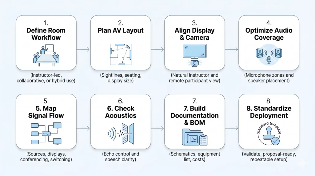 Training Room AV Design Guide for Hybrid Learning