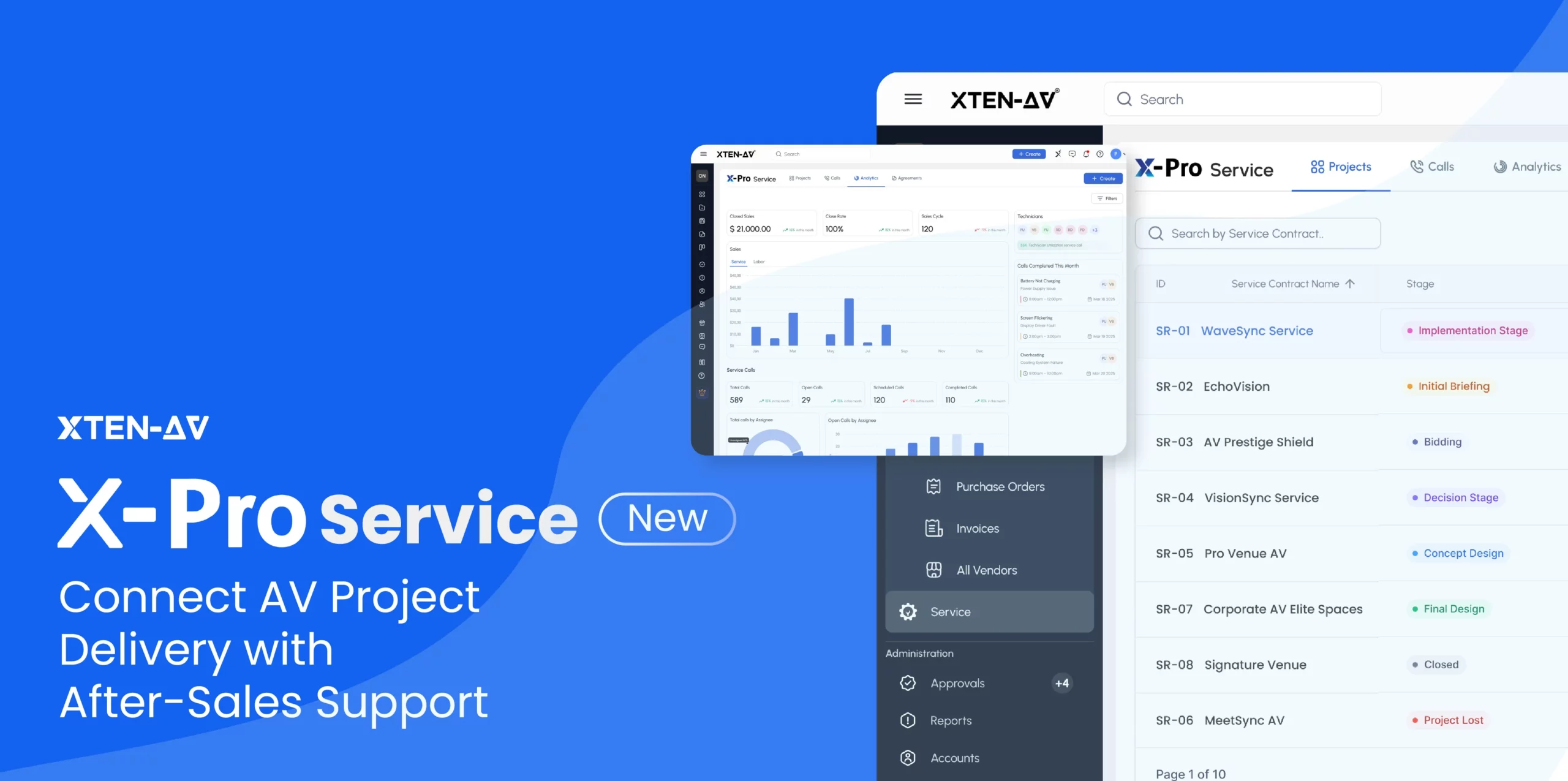 XTEN-AV expands X-PRO with X-PRO Service for AV project delivery and after-sales support