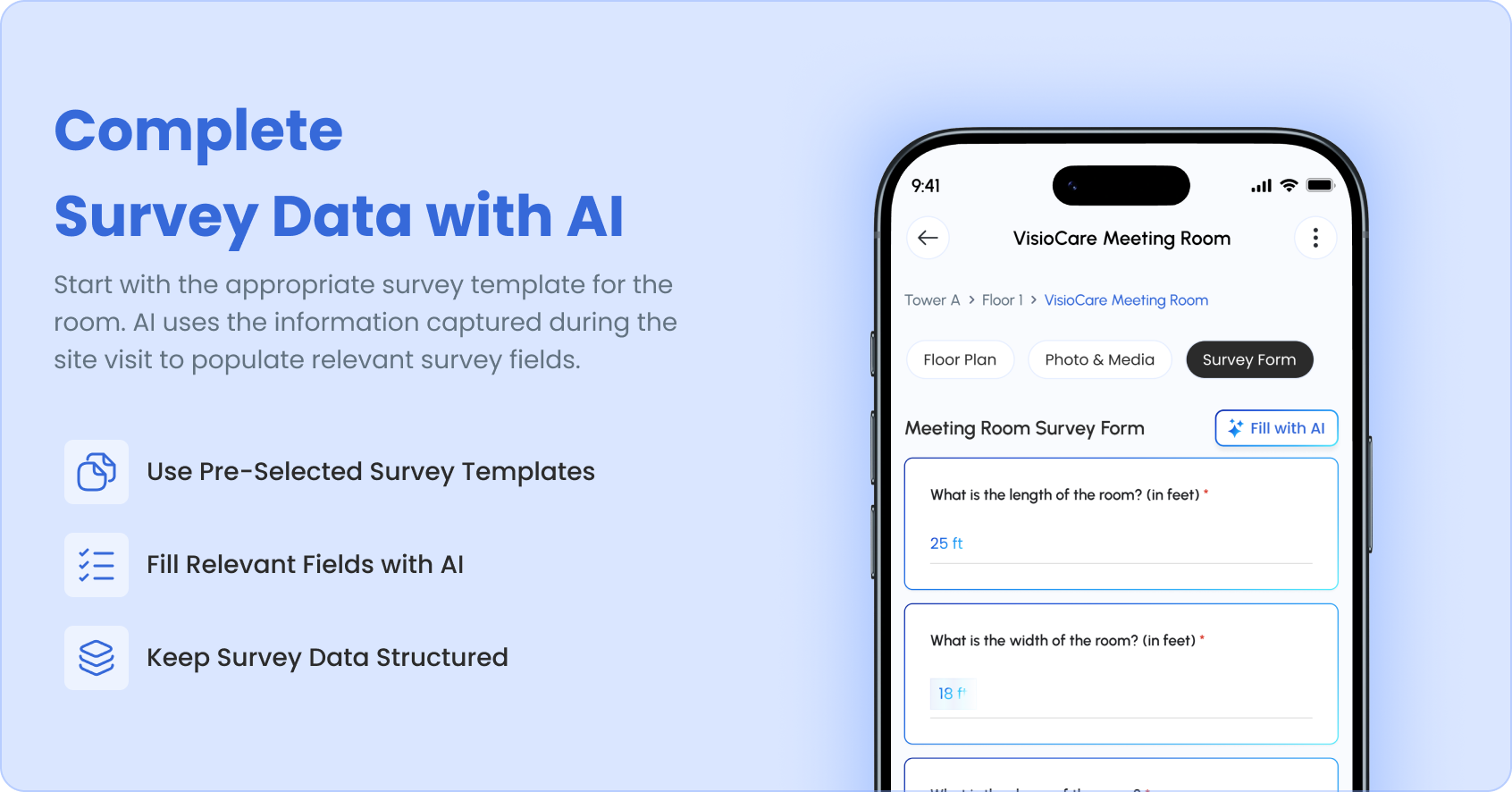 Structured complete survey data preview graphic