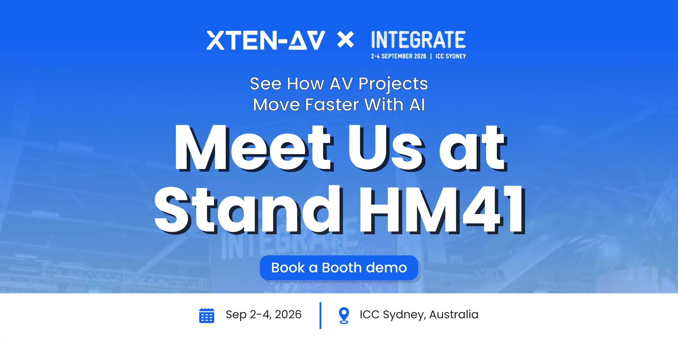 XTEN-AV to Demonstrate X-PRO Service and Advanced AV Design and Service Capabilities at Integrate Expo 2026