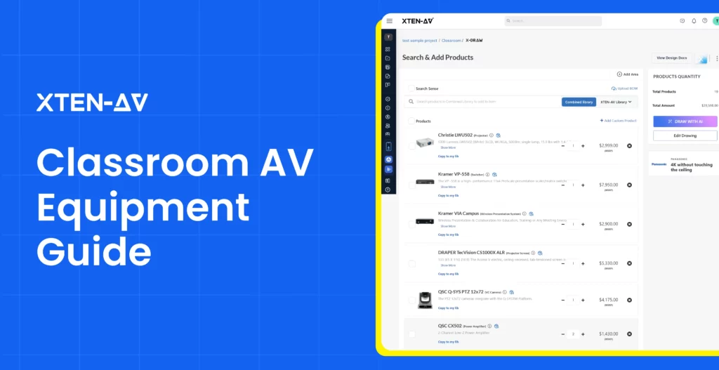 Classroom AV Equipment Guide for Modern Learning Spaces