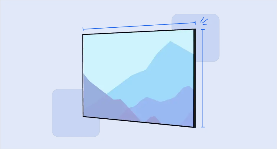 Screen size calculator